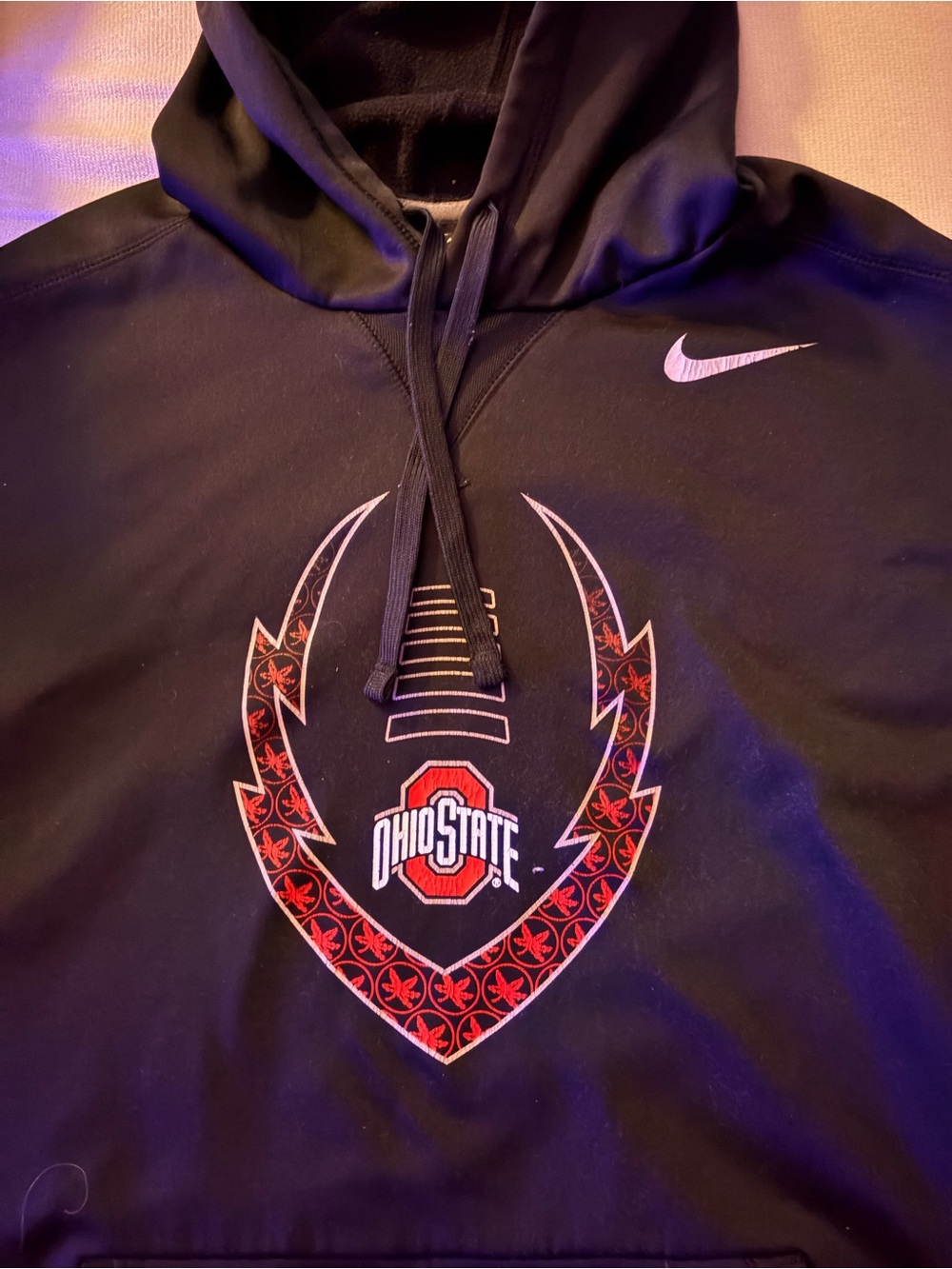 Ohio State University (OSU) Men’s NIKE football hoodie - Size LARGE